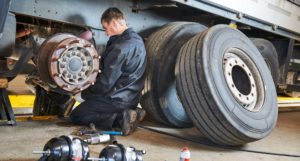 heavy-duty truck tire repairs